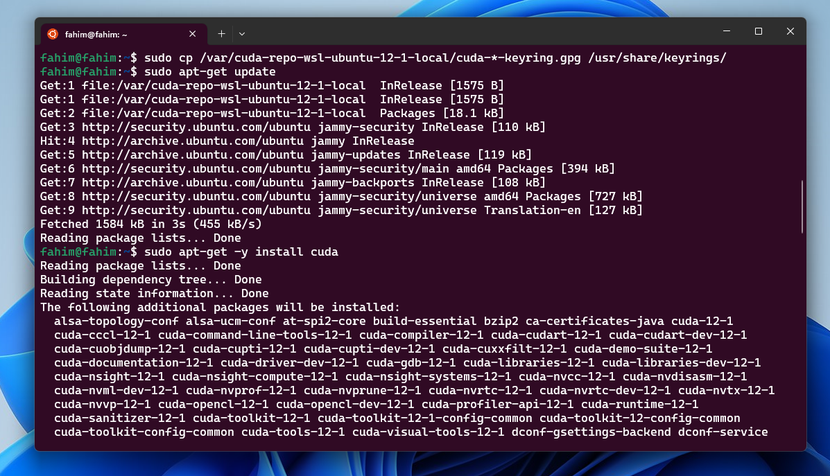 Nvidia CUDA On Windows